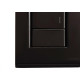 Conjunto Tramontina Com Placa Liz Grafite 1 Simples.