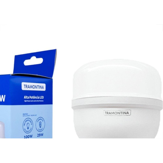 Lampada Led Alta Potencia Tramontina 20W. 1.600Lm Bivolt 6500K. - E-27 - 58025057