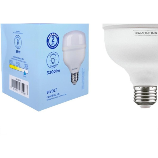 Lampada Led Alta Potencia Tramontina 40W. 3.200Lm Bivolt 6500K - E-27 - 58025059