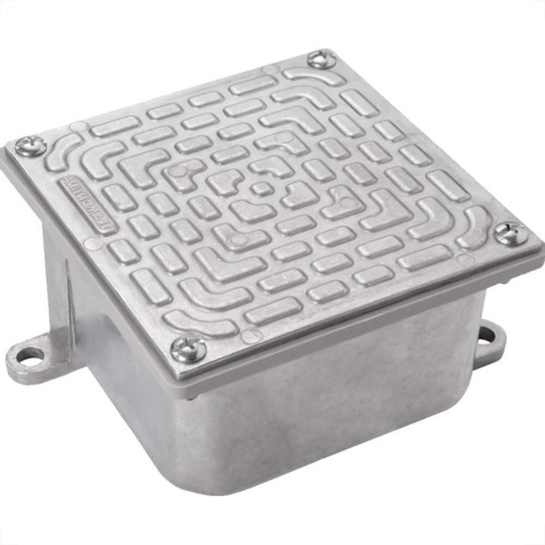 Caixa Passagem Aluminio Tramontina 20Cm X 20Cm - 56123003 Caixa Passagem Aluminio Tramontina 20Cm X 20Cm - 56123003