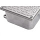 Caixa Passagem Aluminio Tramontina 20Cm X 20Cm - 56123003 Caixa Passagem Aluminio Tramontina 20Cm X 20Cm - 56123003