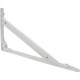 Suporte Prateleira Plastico Thompson Steelplas Leve 30Cm Branco - Kit C/12 Pecas Suporte Prateleira Plastico Thompson Steelplas Leve 30Cm Branco - Kit C/12 Pecas