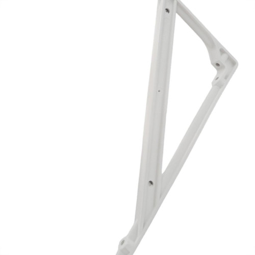 Suporte Prateleira Plastico Thompson Steelplas Leve 30Cm Branco - Kit C/12 Pecas Suporte Prateleira Plastico Thompson Steelplas Leve 30Cm Branco - Kit C/12 Pecas