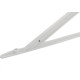 Suporte Prateleira Plastico Thompson Steelplas Leve 30Cm Branco - Kit C/12 Pecas Suporte Prateleira Plastico Thompson Steelplas Leve 30Cm Branco - Kit C/12 Pecas