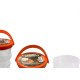 Organizador Presto Porta Miudezas Com 5 Potes Rosqueaveis - 96000 Organizador Presto Porta Miudezas Com 5 Potes Rosqueaveis - 96000