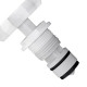 Reparo Para Registro Krona Pressao Branco - Kit C/5 Pecas Reparo Para Registro Krona Pressao Branco - Kit C/5 Pecas