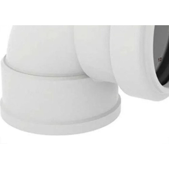 Joelho Esgoto Tigre 90º X 40Mm Com Anel - Kit C/10 Pecas