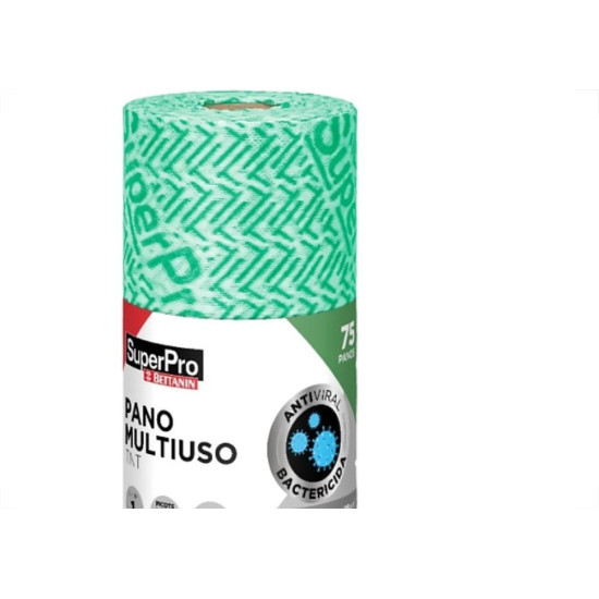 Pano Multiuso Superpro Bettanin Perfex Verde Com 30M X 0,27M Pano Multiuso Superpro Bettanin Perfex Verde Com 30M X 0,27M