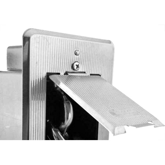 Gancho Armador Rede Alianca Luxo Embutir Cromado 7323 Ip