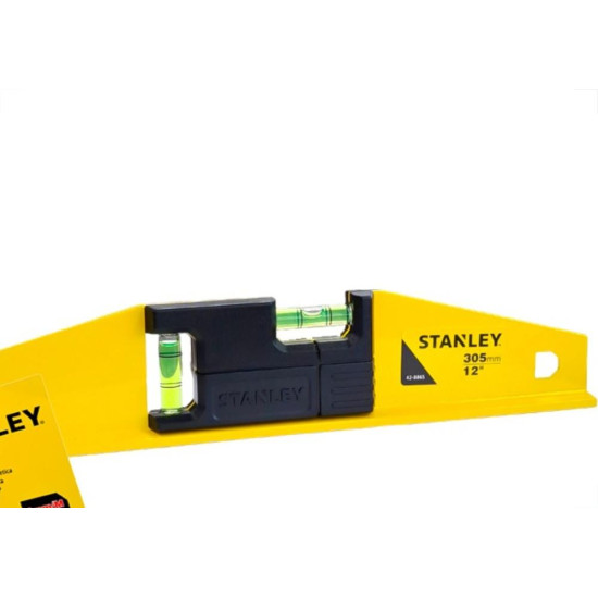 Nivel Aluminio Stanley 12'' Com Base Magnetica - 42-886S Nivel Aluminio Stanley 12'' Com Base Magnetica - 42-886S