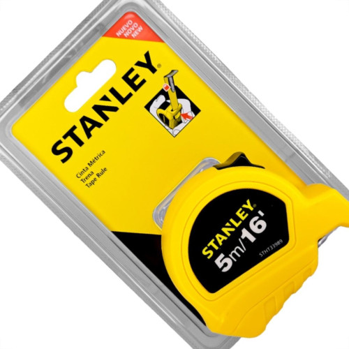 Trena Stanley Basica Com Trava 5M - Stht33989-840