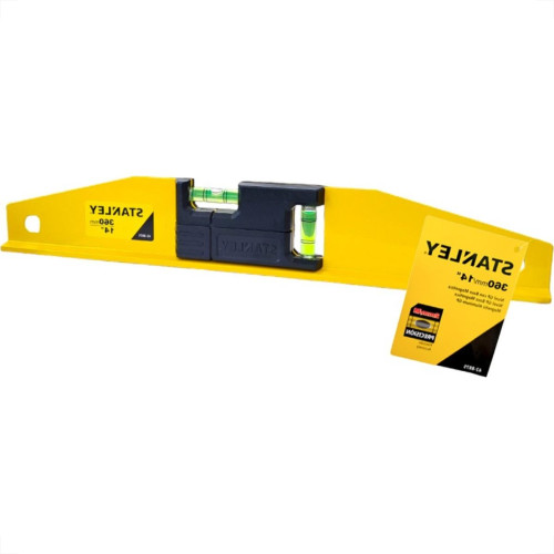 Nivel Aluminio Stanley 14'' Com Base Magnetica - 42-887S Nivel Aluminio Stanley 14'' Com Base Magnetica - 42-887S