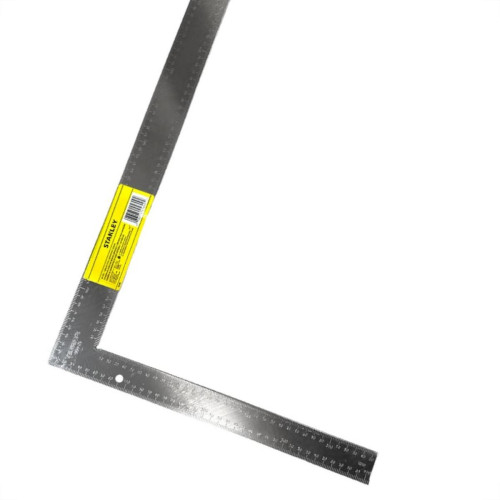 Esquadro Stanley Aco Inox 400Mm X 600Mm Profissional - 45-600 Esquadro Stanley Aco Inox 400Mm X 600Mm Profissional - 45-600