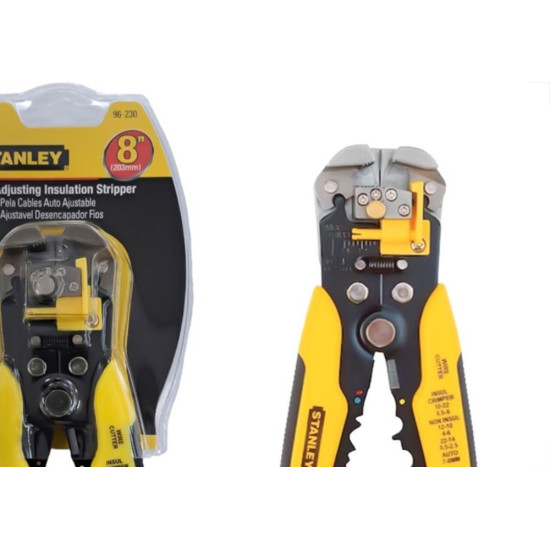 Alicate Descascador De Fio Stanley 8'' - 96-230 Alicate Descascador De Fio Stanley 8'' - 96-230