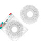 Refil Para Mop Flash Limp Fit Giratorio Branco - Rmop5011 Refil Para Mop Flash Limp Fit Giratorio Branco - Rmop5011