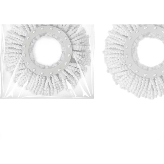 Refil Para Mop Flash Limp Fit Giratorio Branco - Rmop5011 Refil Para Mop Flash Limp Fit Giratorio Branco - Rmop5011