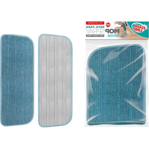 Refil Para Mop Spray E Mop Plano Flash Limp - 3 Em 1 Pano De Microfibra - Rmop7800 Refil Para Mop Spray E Mop Plano Flash Limp - 3 Em 1 Pano De Microfibra - Rmop7800
