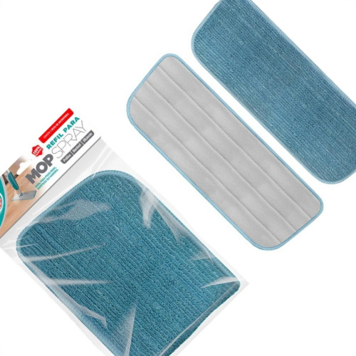 Refil Para Mop Spray E Mop Plano Flash Limp - 3 Em 1 Pano De Microfibra - Rmop7800 Refil Para Mop Spray E Mop Plano Flash Limp - 3 Em 1 Pano De Microfibra - Rmop7800