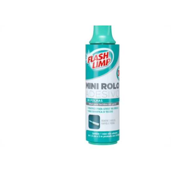 Rolo Adesivo Flash Limp Mini 30 Folhas - Cst0047 Rolo Adesivo Flash Limp Mini 30 Folhas - Cst0047