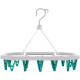 Mini Varal Flash Limp Oval Com 24 Pregadores - Lav6803 Mini Varal Flash Limp Oval Com 24 Pregadores - Lav6803