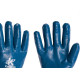 Luva Malha Kalipso Banho Nitrilico Nitrili-Ka 30 Azul 8 - M - Kit C/12 Pares Luva Malha Kalipso Banho Nitrilico Nitrili-Ka 30 Azul 8 - M - Kit C/12 Pares
