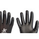 Luva Malha Kalipso Pu Multitato Preta 7 - P - Kit C/12 Pares Luva Malha Kalipso Pu Multitato Preta 7 - P - Kit C/12 Pares