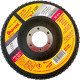 Disco Flap Starrett 4.1/2'' X 7/8''- Grao 100 Disco Flap Starrett 4.1/2'' X 7/8''- Grao 100
