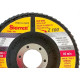 Disco Flap Starrett 4.1/2'' X 7/8''- Grao 100 Disco Flap Starrett 4.1/2'' X 7/8''- Grao 100
