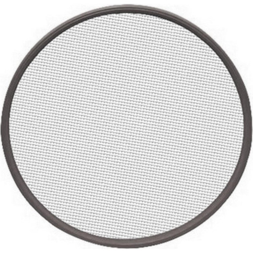 Peneira Cafe Aro Plastico Preto 55 - Kit C/6 Pecas