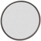 Peneira Cafe Aro Plastico Preto 55 - Kit C/6 Pecas