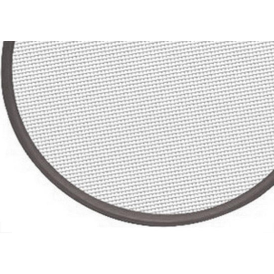 Peneira Fuba Aro Plastico Preto 55 - Kit C/6 Pecas