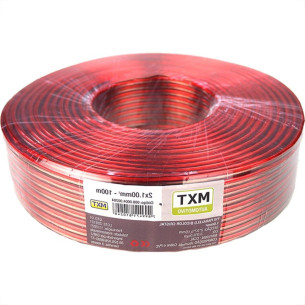 Fio Bicolor Para Som Cristal Mxt 2X1,00