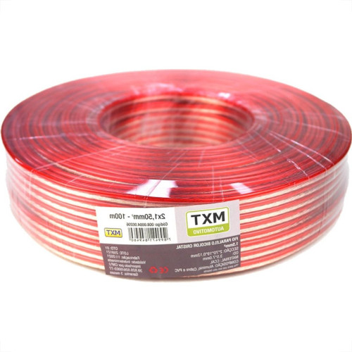 Fio Bicolor Para Som Cristal Mxt 2X1,50 Fio Bicolor Para Som Cristal Mxt 2X1,50