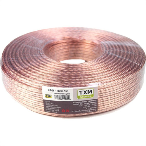 Fio Bicolor Para Som Cristal Mxt 2X2,00 Fio Bicolor Para Som Cristal Mxt 2X2,00