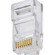 Plug Modular Para Computador Mxt Rj45 (8X8) Para Cat 6 - Pacote Com 100 Plug Modular Para Computador Mxt Rj45 (8X8) Para Cat 6 - Pacote Com 100
