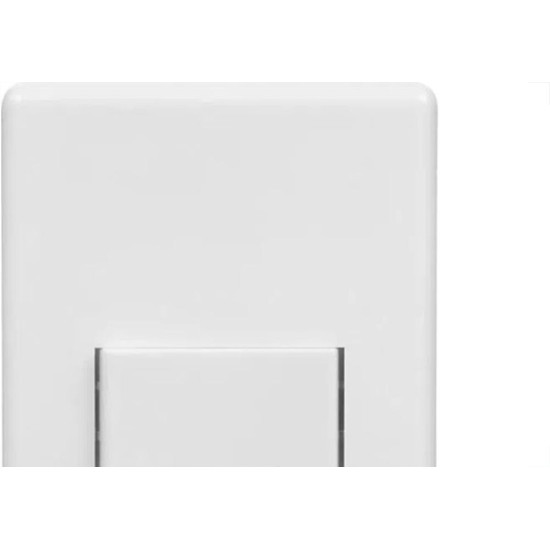 Kit C/2 - Conjunto Steck Linha Stella Com Placa 1 Simples...