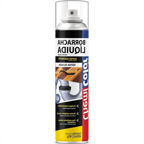 Borracha Liquida Impermeabilizante Chemicolor Transparente 400Ml/240G. Borracha Liquida Impermeabilizante Chemicolor Transparente 400Ml/240G.