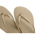 Chinelo Havaianas Slim 33/34 Areia Dourado Claro
