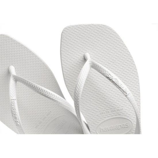 Chinelo Havaianas Slim Square 37/38 Branco Chinelo Havaianas Slim Square 37/38 Branco