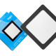 Plafon Led Embutir Elgin Quadrado 18W. 1440Lm. 6500K. Bivolt Preto
