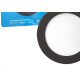Plafon Led Embutir Elgin Redondo 24W. 1920Lm. 6500K. Bivolt Preto