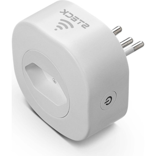 Tomada Steck Smarteck Wi-Fi 2P+T 10A. Branca - Smct1Us2 Tomada Steck Smarteck Wi-Fi 2P+T 10A. Branca - Smct1Us2