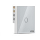 Interruptor Steck Smarteck 2 Modulos Touch Wi-Fi Bivolt Branco - Smci2Bs1