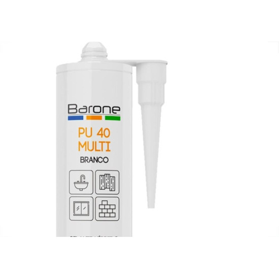 Cola Pu 40 Barone Branca 400G. Cola Pu 40 Barone Branca 400G.