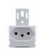 Conjunto Ilumi Stylus Branco Sem Placa 2 Tomadas 2P+T. 10A. - 20120/0 Conjunto Ilumi Stylus Branco Sem Placa 2 Tomadas 2P+T. 10A. - 20120/0