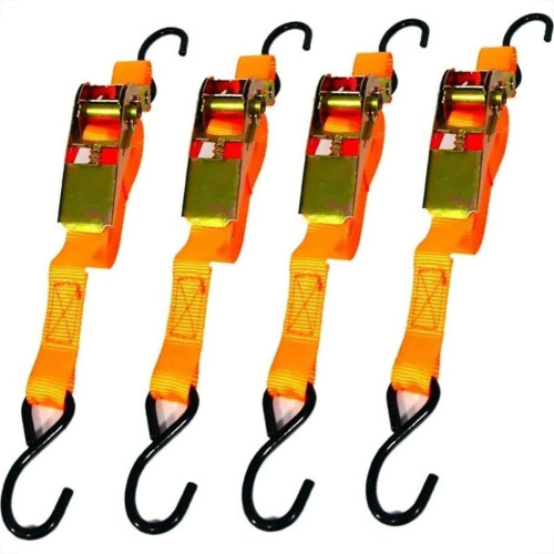 Cinta Para Carga Starfer Com Catraca 1'' X 4,5M Com 4 Pecas - 3055973 Cinta Para Carga Starfer Com Catraca 1'' X 4,5M Com 4 Pecas - 3055973