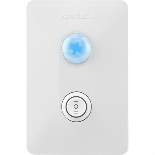 Sensor De Presenca + Fotocelula Intelbras Embutir 4X2 180º Com Interruptor - Espi 180 E+ Sensor De Presenca + Fotocelula Intelbras Embutir 4X2 180º Com Interruptor - Espi 180 E+