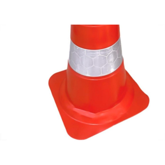 Cone Sinalizacao Plastcor Flexivel 50Cm Laranja Refletivo Cone Sinalizacao Plastcor Flexivel 50Cm Laranja Refletivo
