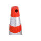 Cone Sinalizacao Plastcor Flexivel 50Cm Laranja Refletivo Cone Sinalizacao Plastcor Flexivel 50Cm Laranja Refletivo