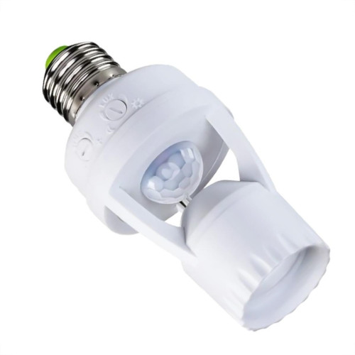 Sensor De Presenca + Fotocelula Intelbras Soquete E27 - Espi 360 Sensor De Presenca + Fotocelula Intelbras Soquete E27 - Espi 360